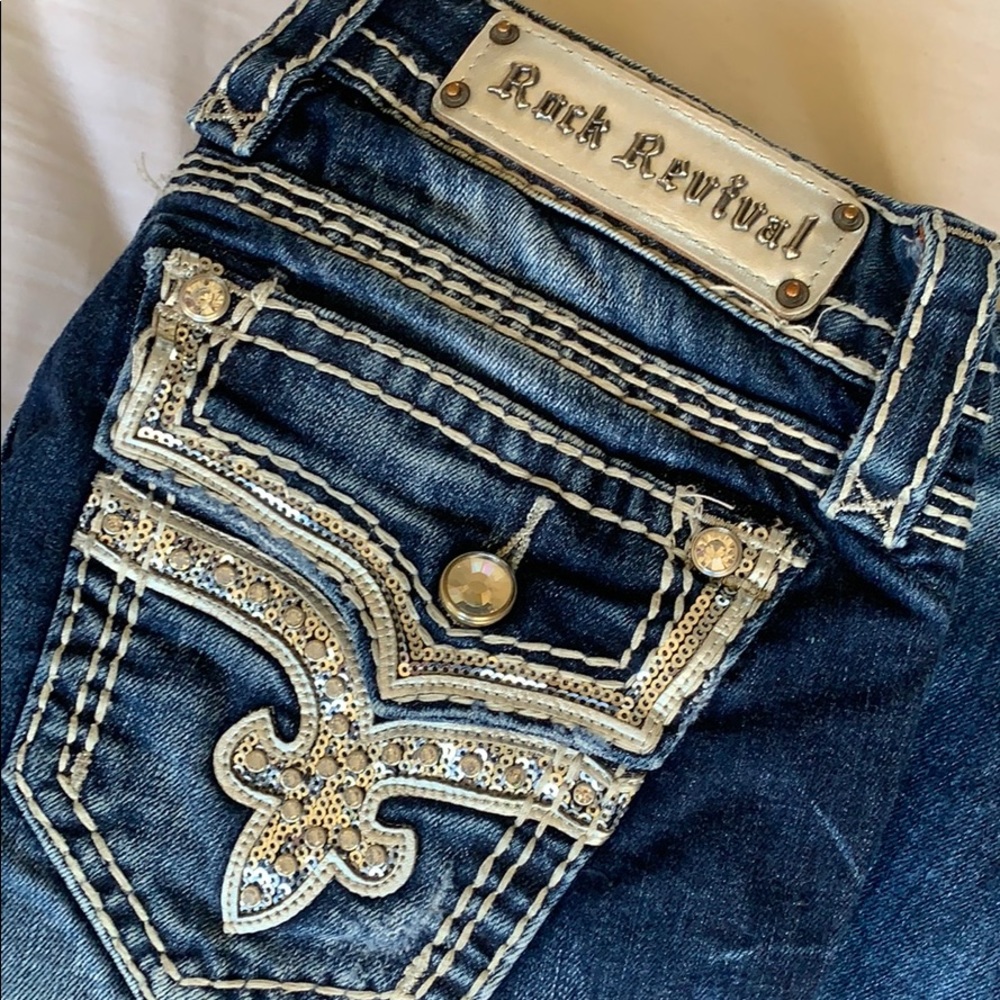 Rock Revival dark wash jeans